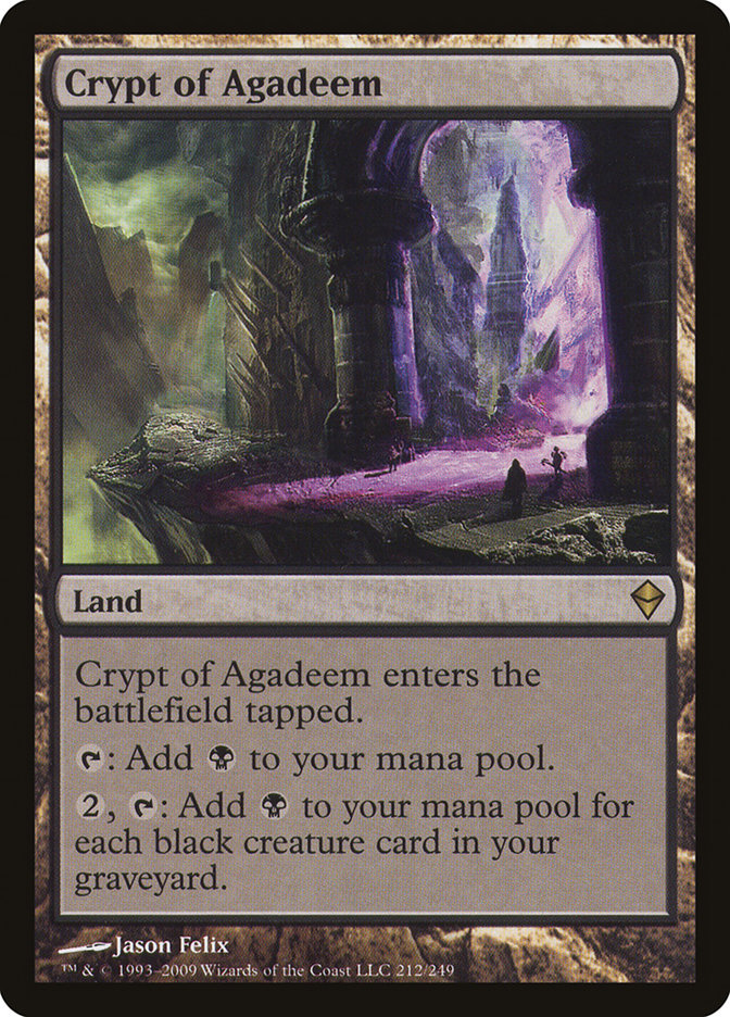 Crypt of Agadeem (Zendikar) 