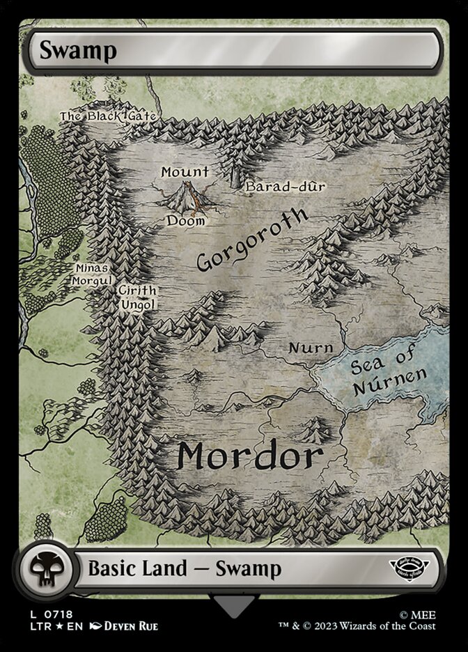 Swamp (Universes Beyond: The Lord of the Rings: Tales of Middle-earth)  - undefined
