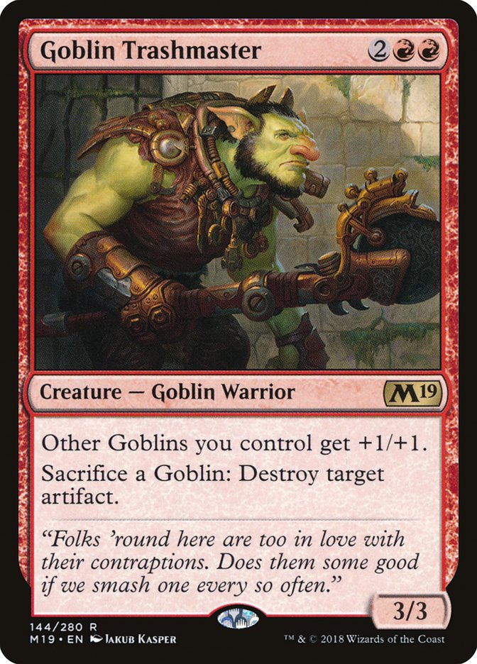 Goblin Trashmaster (Core Set 2019)  - undefined