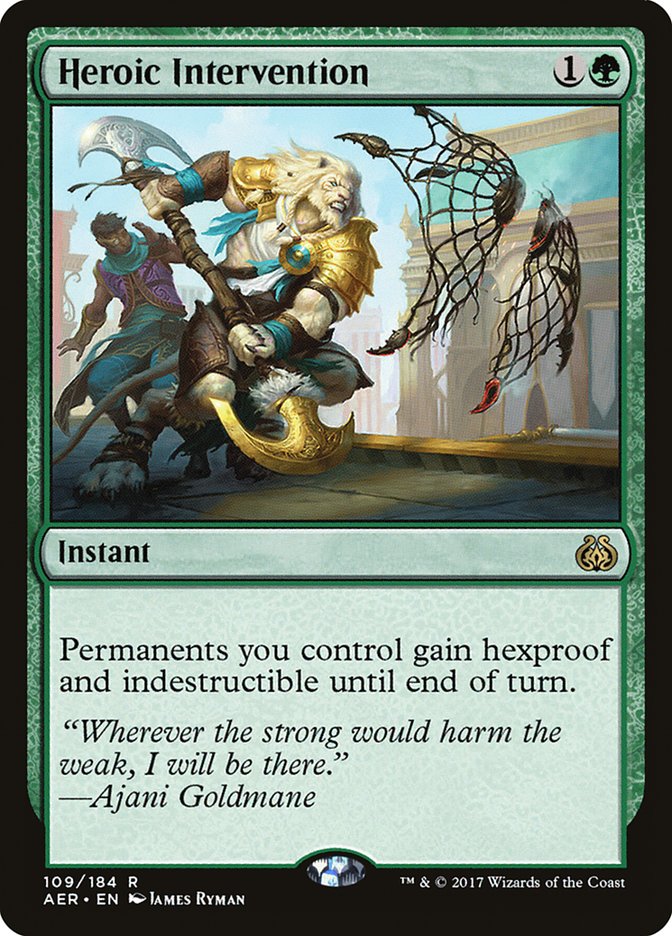 Heroic Intervention (Aether Revolt) 