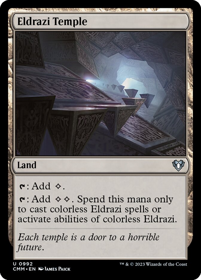 Eldrazi Temple 992/451 (Commander Masters) 