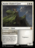 Realm-Cloaked Giant // Cast Off (Commander: Bloomburrow) 