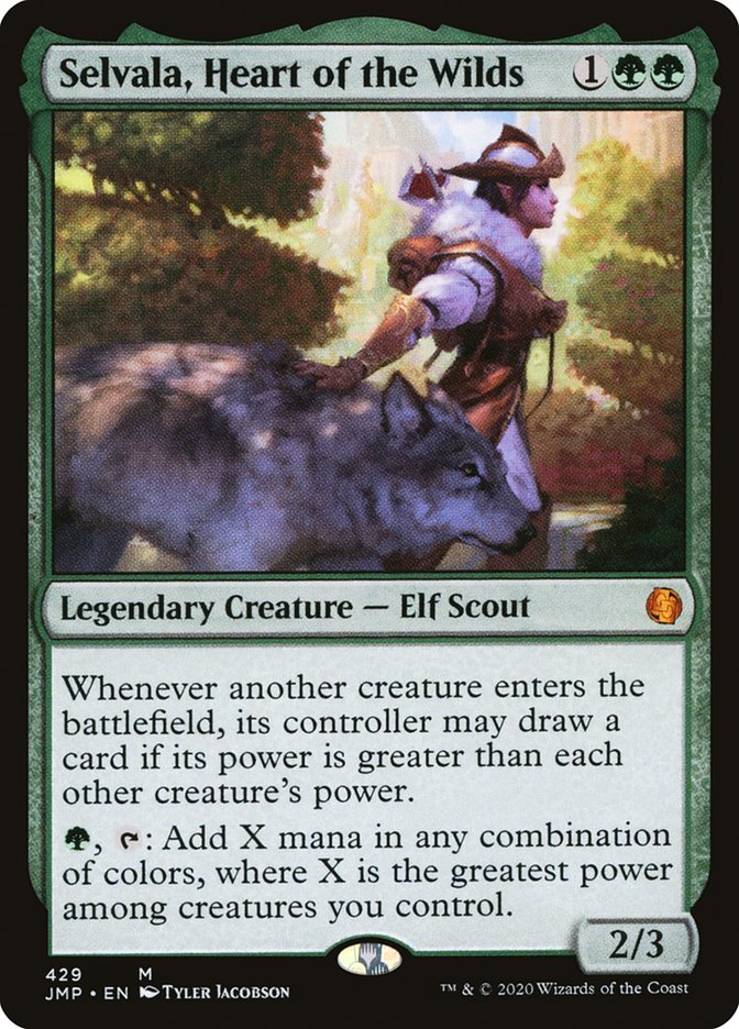 Selvala, Heart of the Wilds 429 (Jumpstart) 