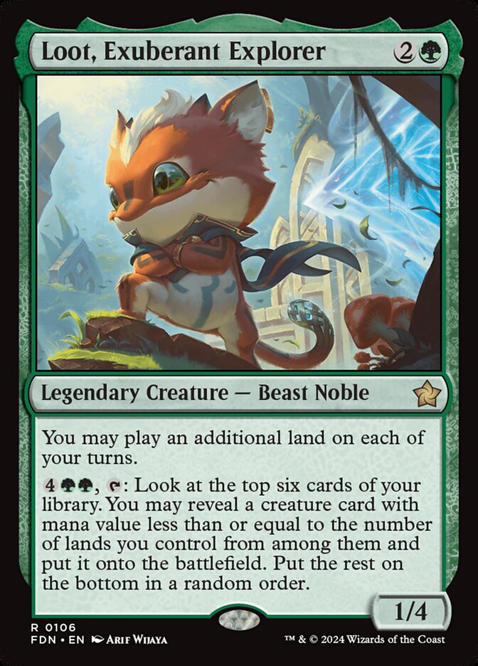 Loot, Exuberant Explorer (Foundations) 