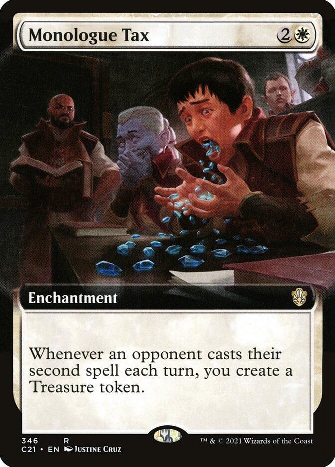 Monologue Tax (Commander 2021) 