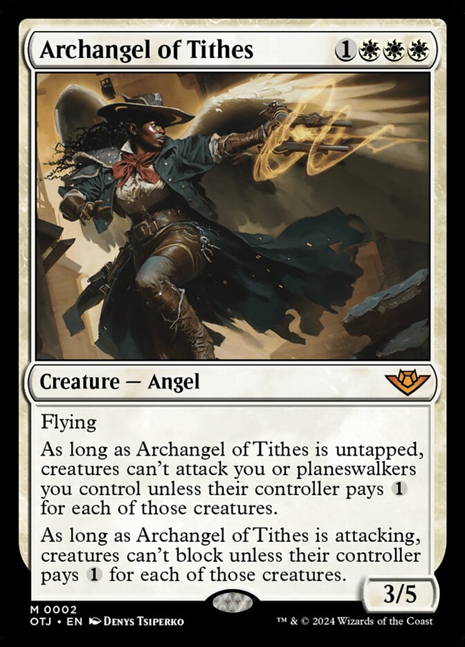 Archangel of Tithes (Outlaws of Thunder Junction)  - undefined