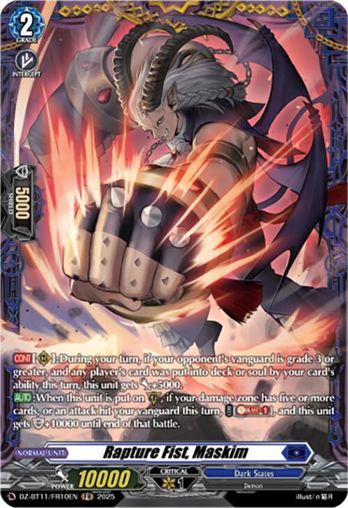 Rapture Fist Maskim FR (DZ-BT11: Symphony of Might & Bloom) 