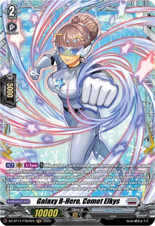 Galaxy B Hero Comet Elkys FR (DZ-BT11: Symphony of Might & Bloom) 