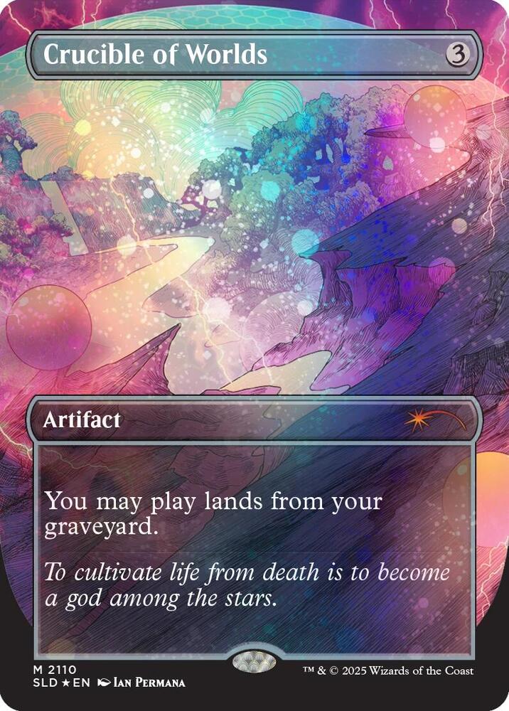 Crucible of Worlds Galaxy Foil 2110 (Secret Lair Drop Series)  - Foil