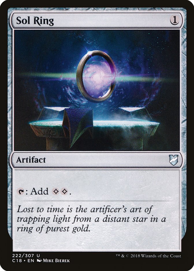 Sol Ring 222 (Commander 2018) 