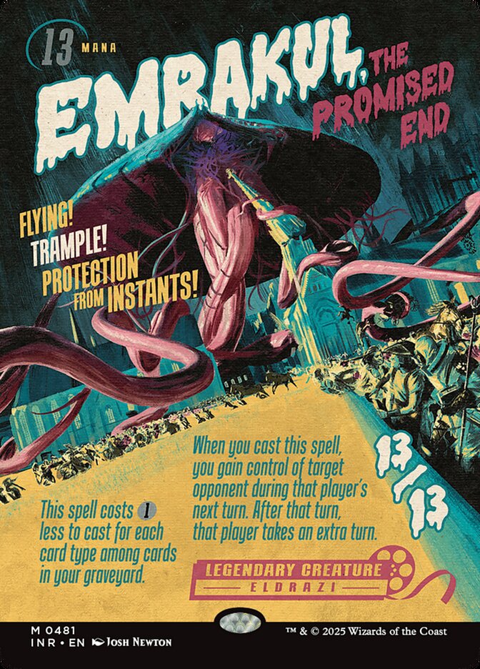 Emrakul, the Promised End 481 (Innistrad Remastered)  - Showcase Foil