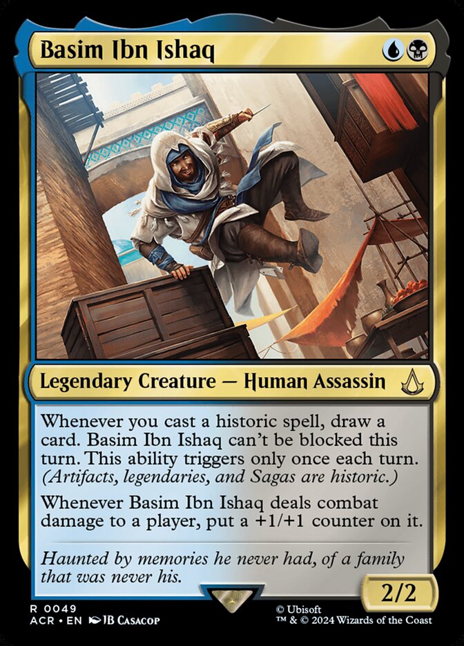 Basim Ibn Ishaq (Universes Beyond: Assassin's Creed) 