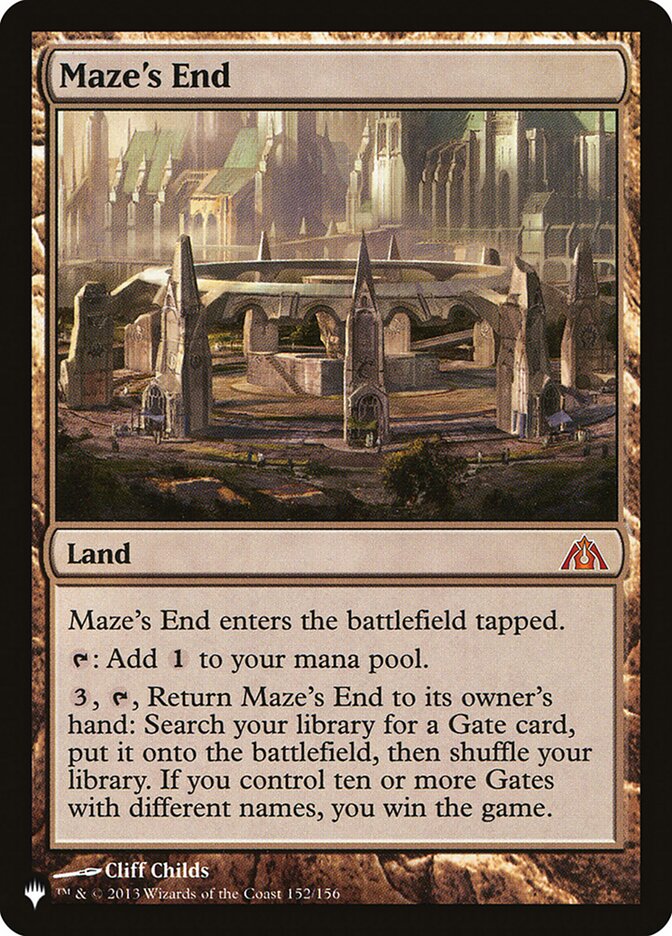 Maze's End (The List Reprints) 