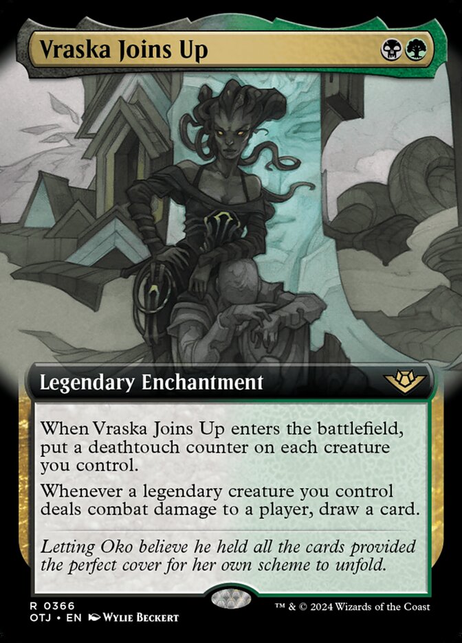 Vraska Joins Up (Outlaws of Thunder Junction) 