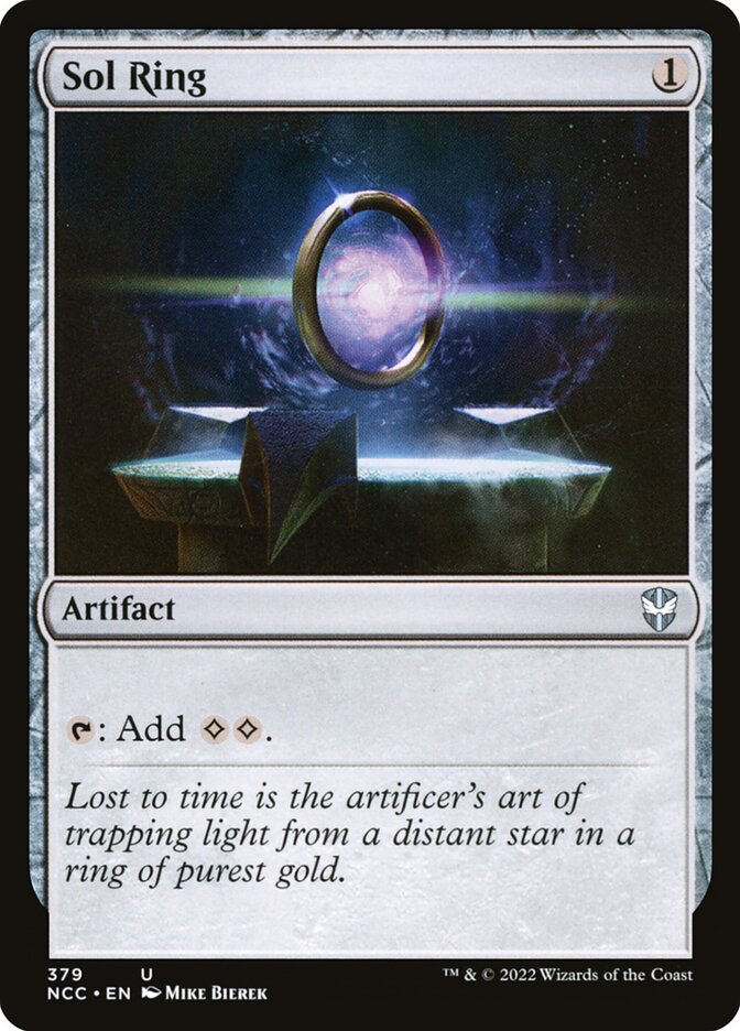Sol Ring 379 (Commander: Streets of New Capenna) 