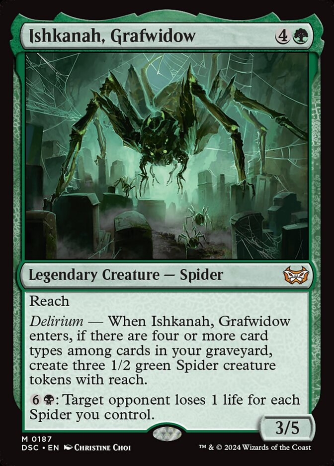 Ishkanah, Grafwidow (Commander: Duskmourn: House of Horror) 
