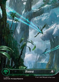 Forest 371/276 (Edge of Eternities)  - Full Art Galaxy Foil