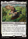 Abigale, Eloquent First-Year 204/273 (Lorwyn Eclipsed)  - Foil