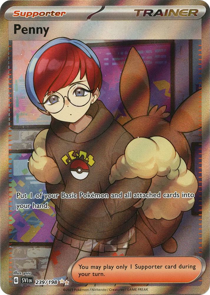 Penny 239/198 (SV01: Scarlet & Violet Base Set)  - Holofoil