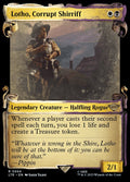 Lotho, Corrupt Shirriff 664/281 (Universes Beyond: The Lord of the Rings: Tales of Middle-earth)  - Showcase Scroll Foil