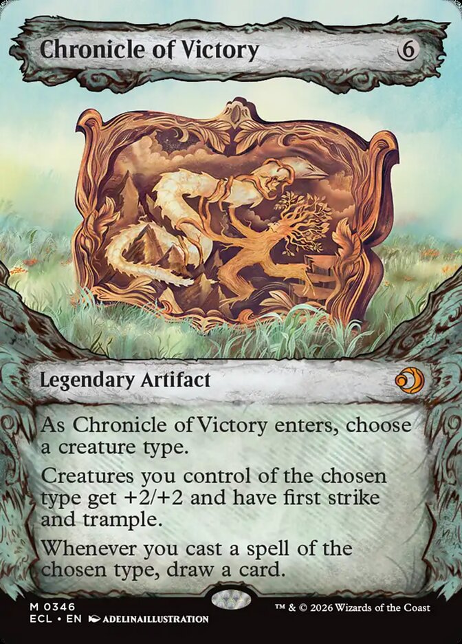 Chronicle of Victory Showcase 346 (Lorwyn Eclipsed)  - Showcase