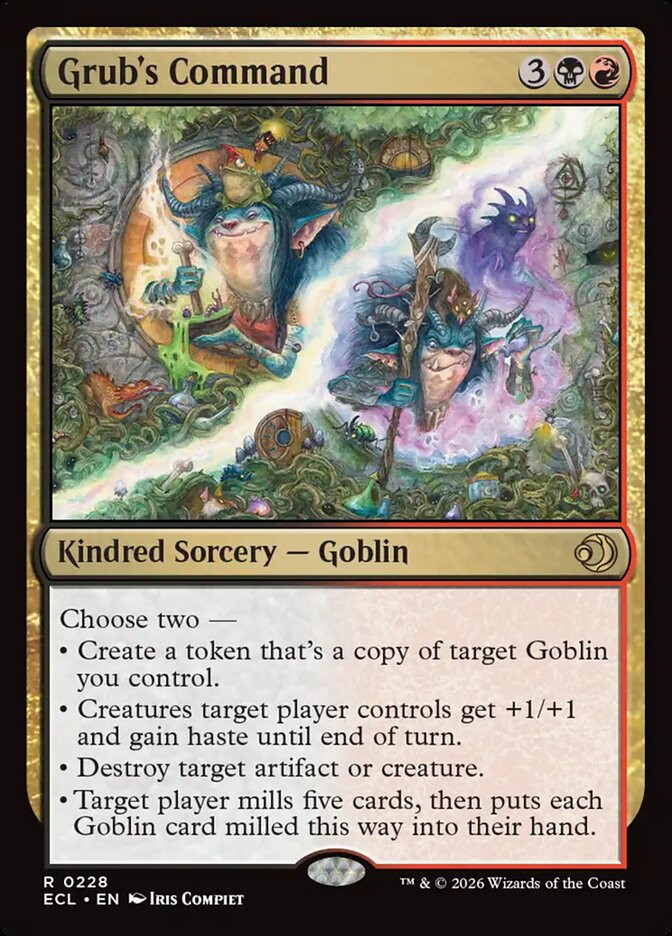 Grub's Command (Lorwyn Eclipsed) 