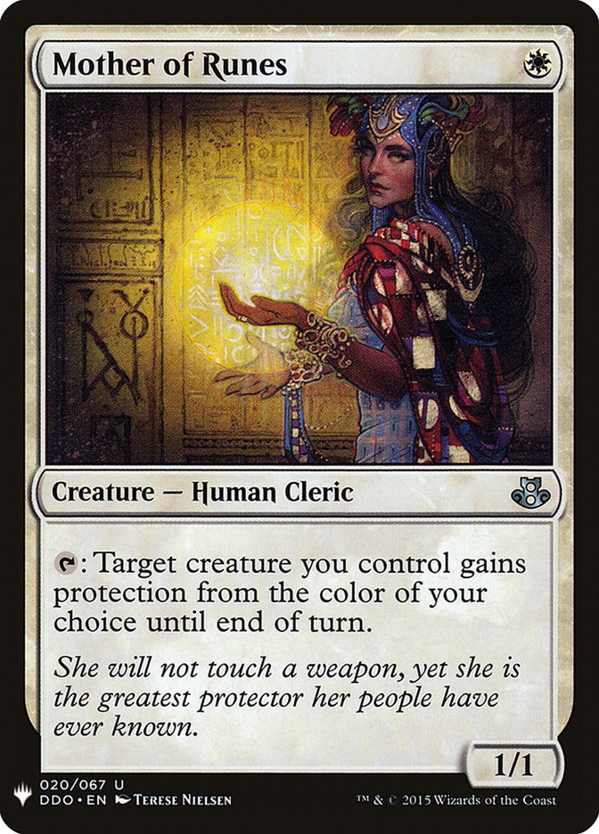 Mother of Runes 20 (The List Reprints) 