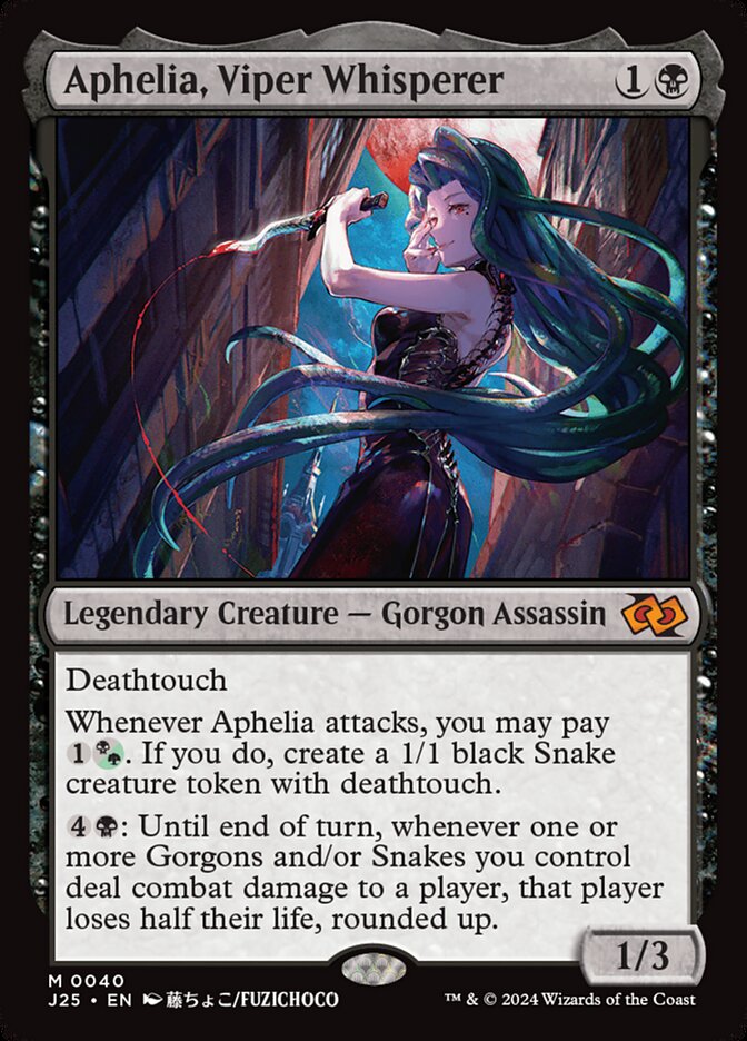 Aphelia, Viper Whisperer 40/779 (Foundations Jumpstart) 