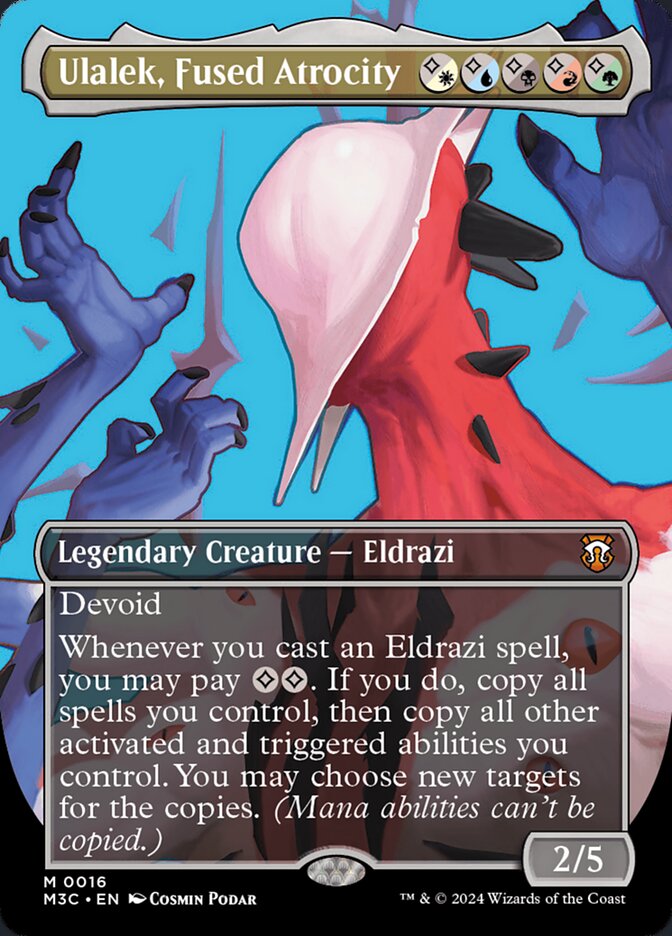 Ulalek, Fused Atrocity 16 (Commander: Modern Horizons 3)  - Borderless