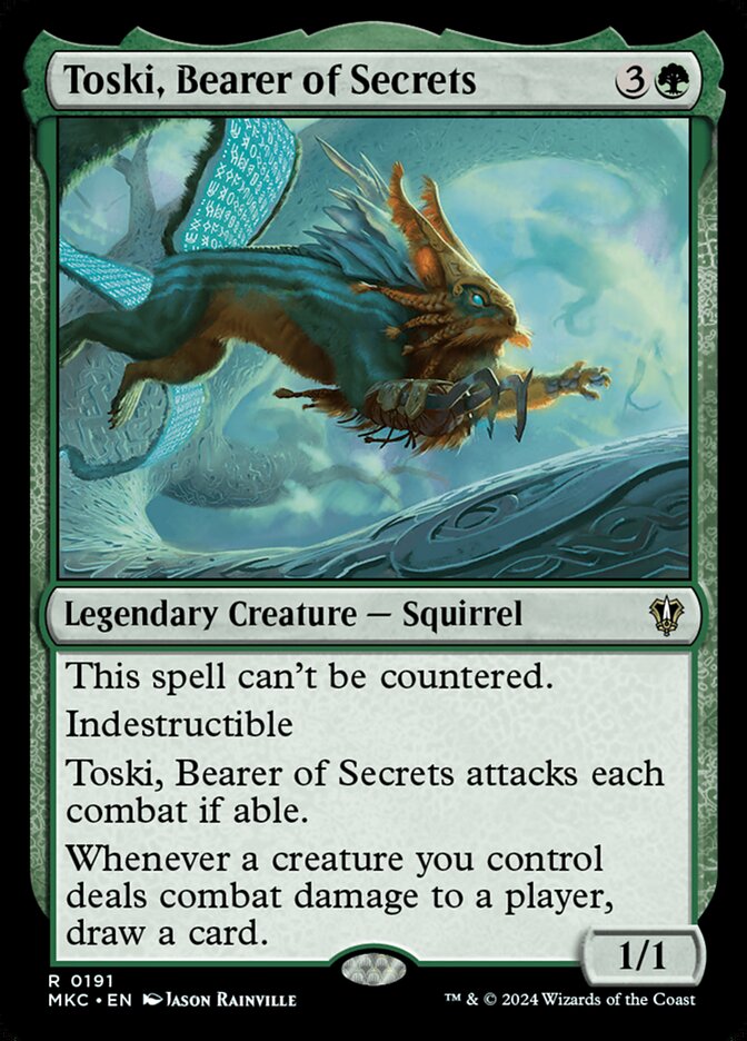 Toski, Bearer of Secrets (Commander: Murders at Karlov Manor) 