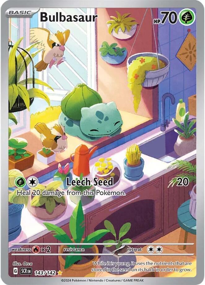 Bulbasaur (SV07: Stellar Crown)  - Holofoil