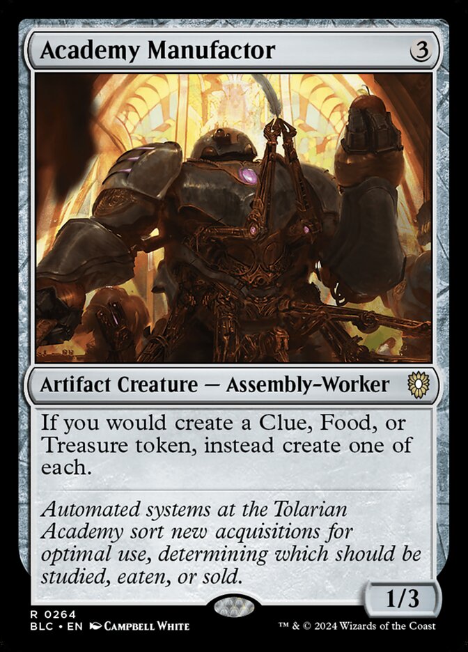 Academy Manufactor (Commander: Bloomburrow) 