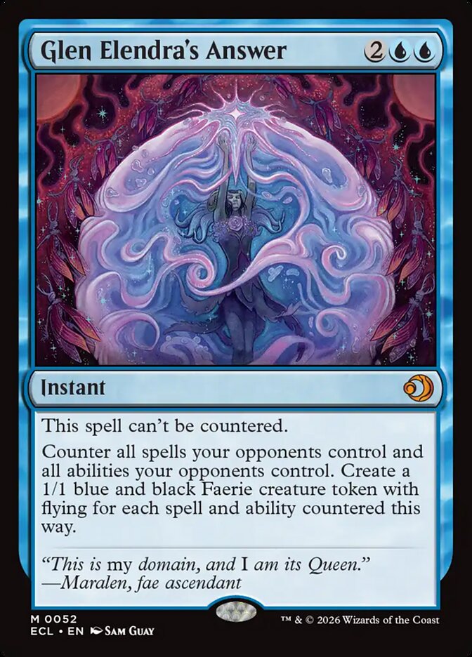 Glen Elendra's Answer (Lorwyn Eclipsed) 