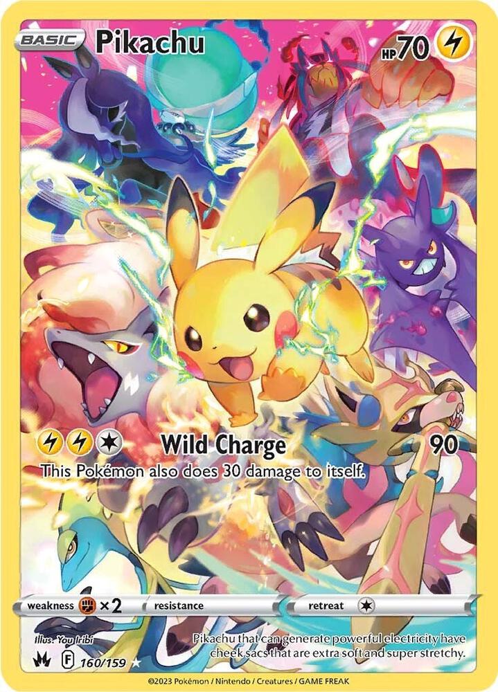 Pikachu Secret (Crown Zenith)  - Holofoil
