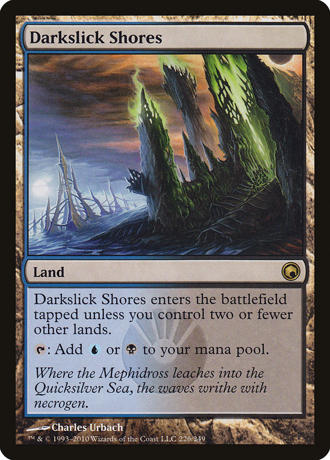 Darkslick Shores (Scars of Mirrodin)  - undefined