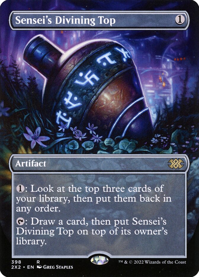 Sensei's Divining Top 398/331 (Double Masters 2022)  - Foil
