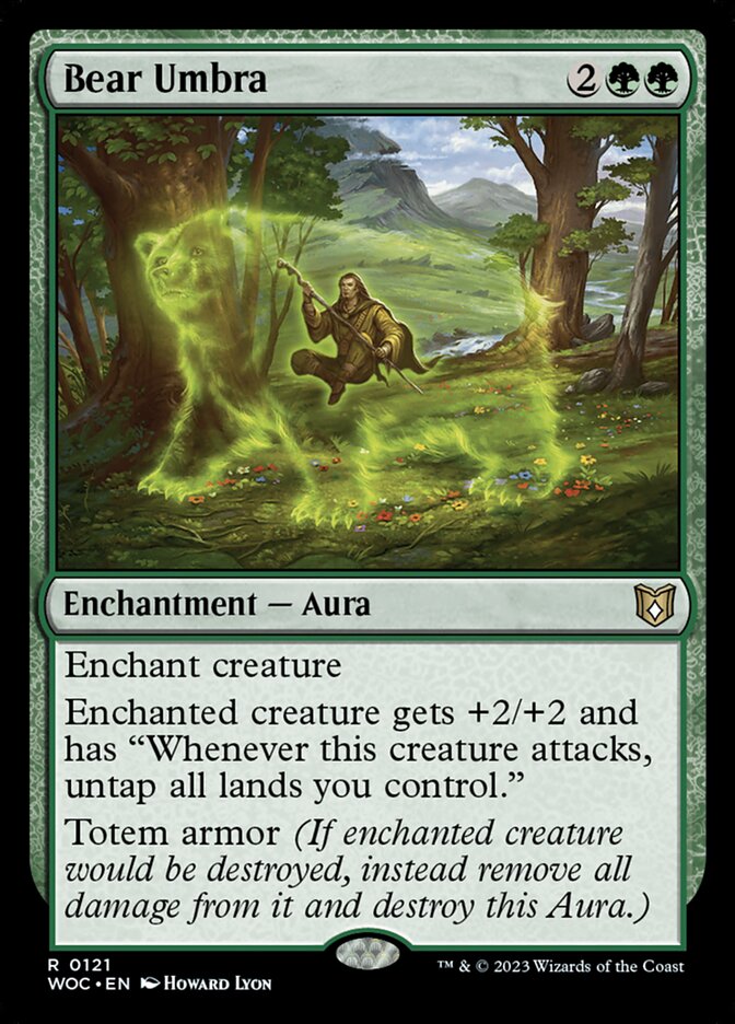 Bear Umbra (Commander: Wilds of Eldraine) 