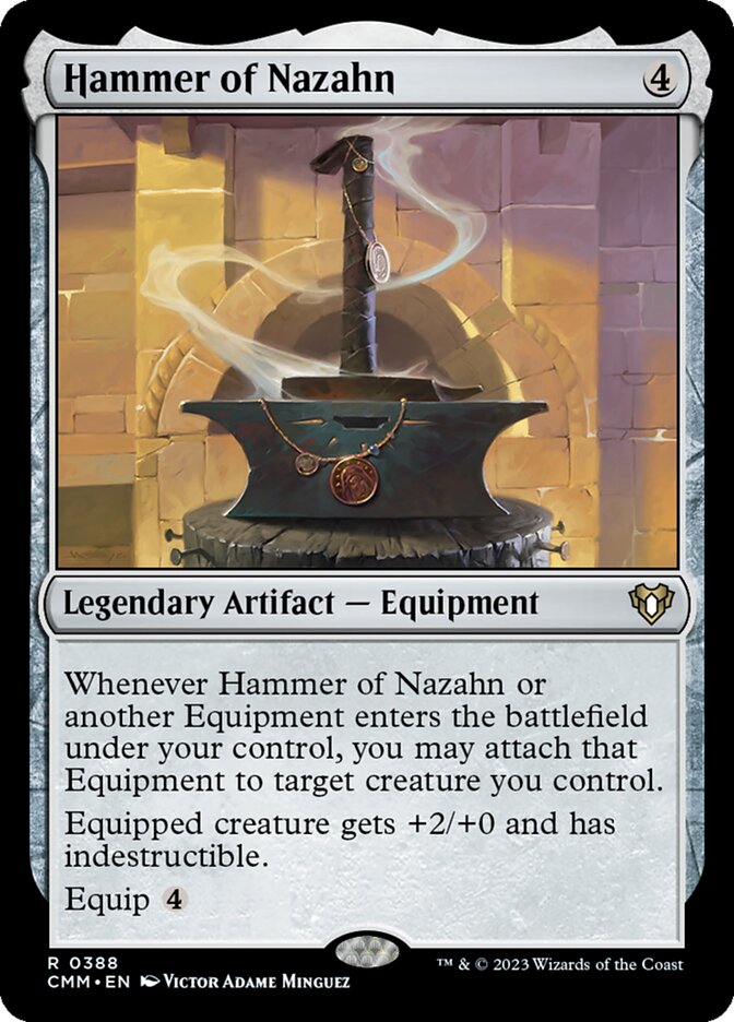 Hammer of Nazahn 388/451 (Commander Masters) 