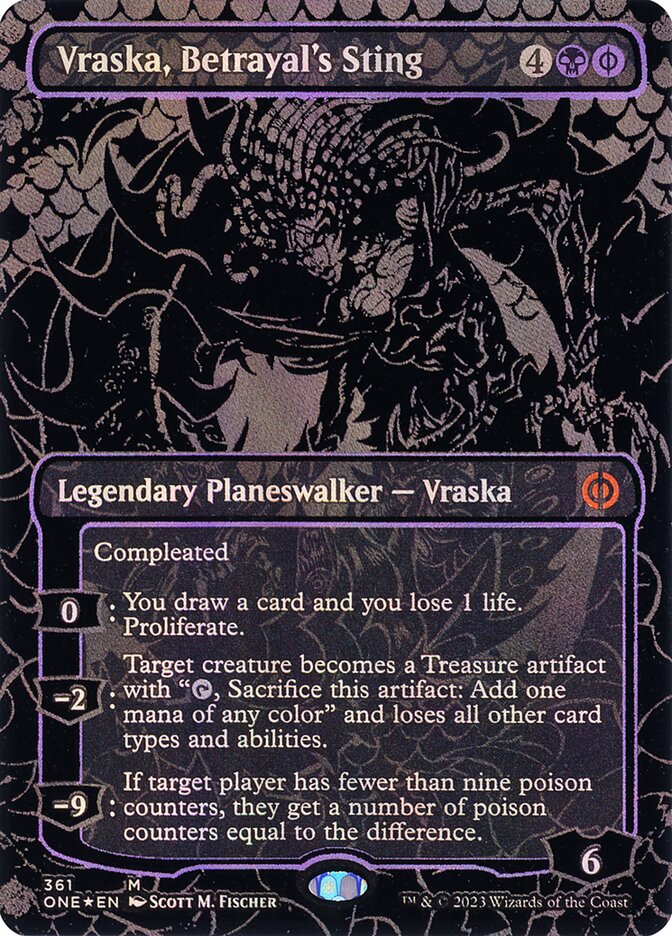 Vraska, Betrayal's Sting (Phyrexia: All Will Be One)  - undefined