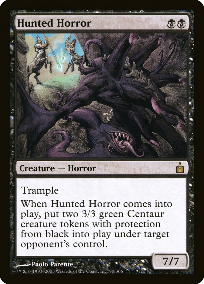 Hunted Horror (Ravnica: City of Guilds) 
