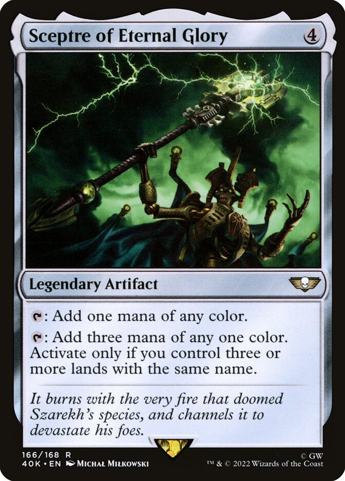 Sceptre of Eternal Glory 166 (Universes Beyond: Warhammer 40,000) 