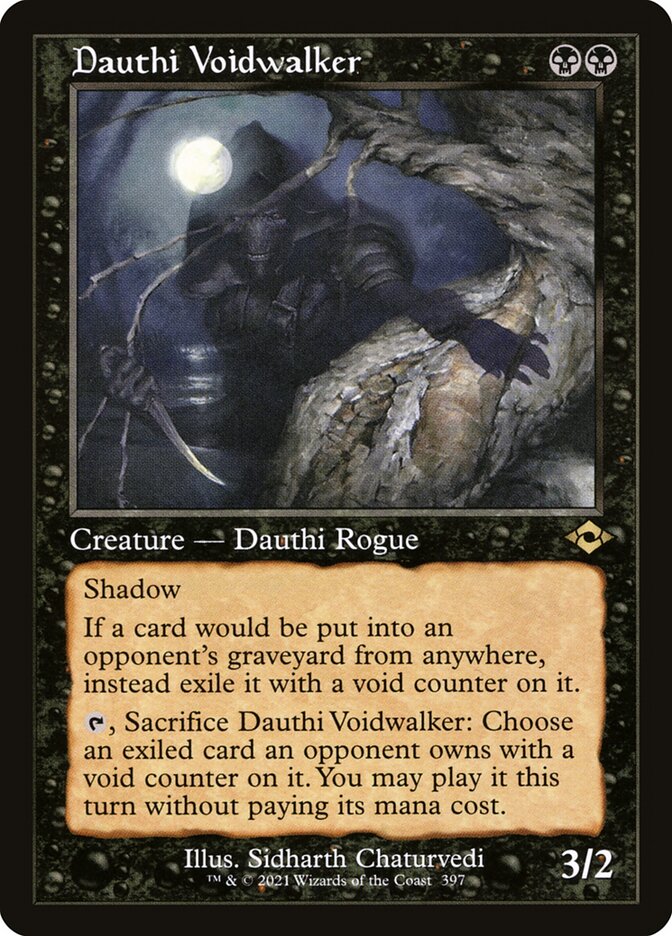 Dauthi Voidwalker Retro Frame 397 (Modern Horizons 2)  - Foil