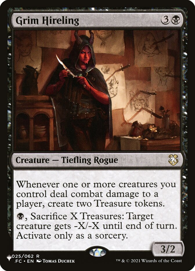 Grim Hireling (The List Reprints) 