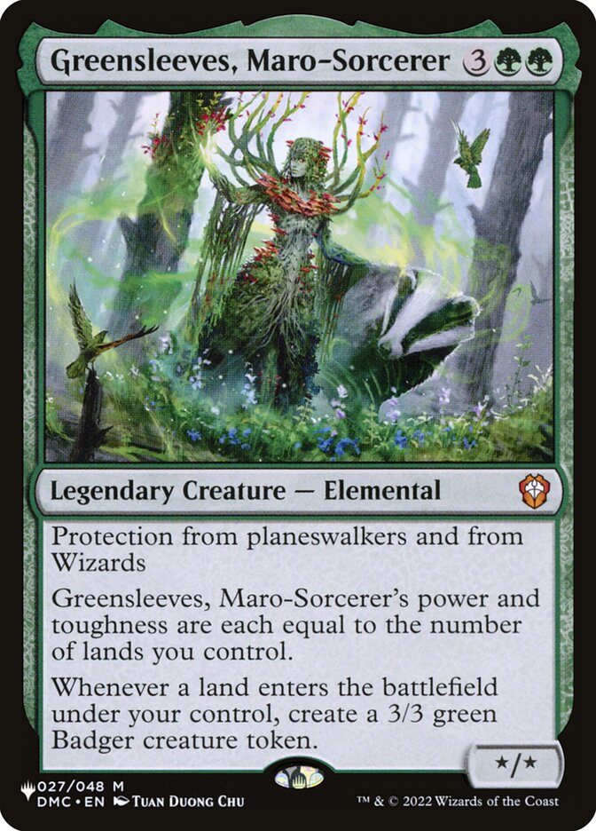 Greensleeves, Maro-Sorcerer (The List Reprints) 