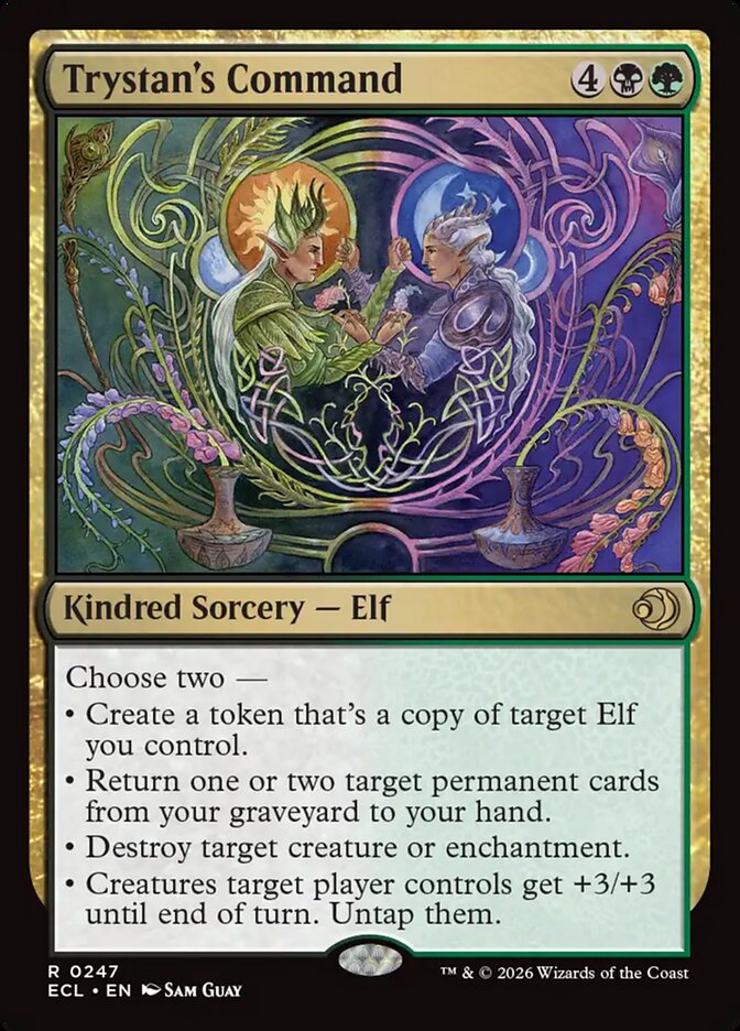 Trystan's Command (Lorwyn Eclipsed)  - undefined