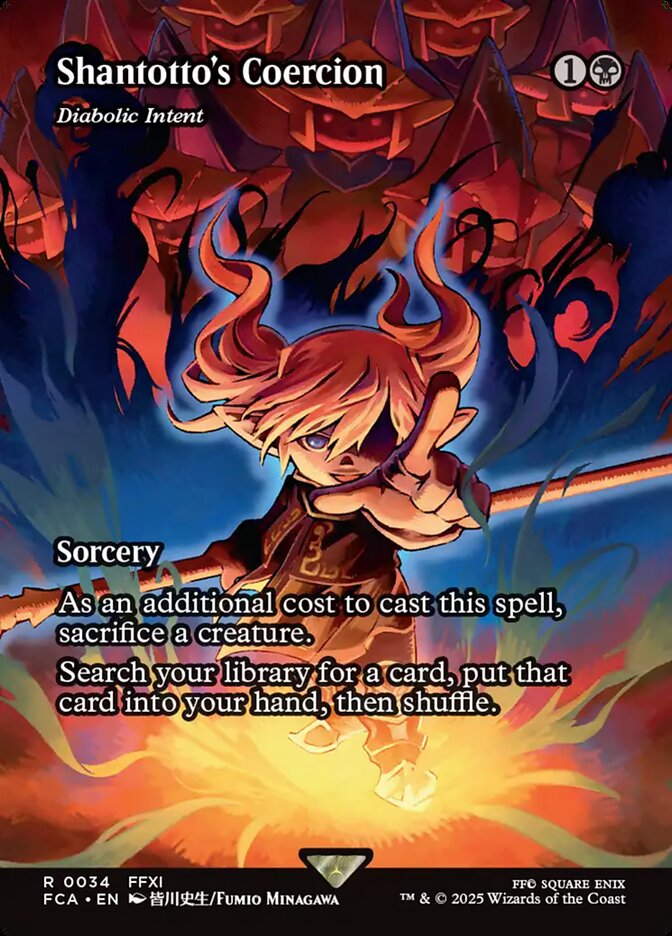 Shantotto's Coercion - Diabolic Intent 34 (FINAL FANTASY: Through the Ages)  - Showcase