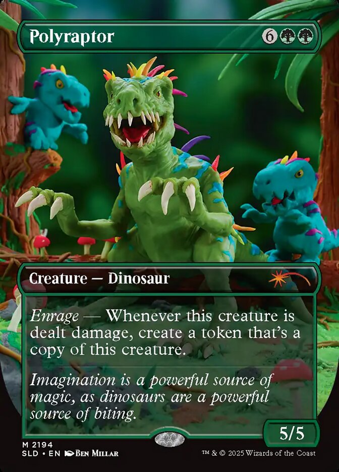 Polyraptor 2194/1 (Secret Lair Drop Series)  - Borderless