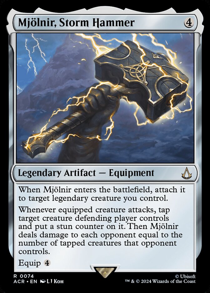 Mjölnir, Storm Hammer (Universes Beyond: Assassin's Creed)  - undefined