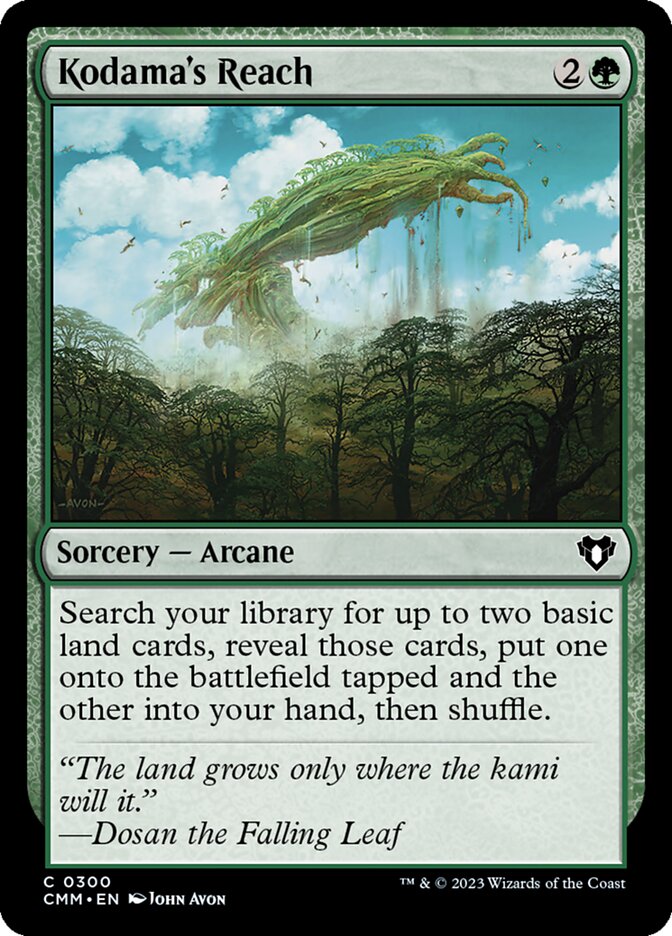 Kodama's Reach 300/451 (Commander Masters) 