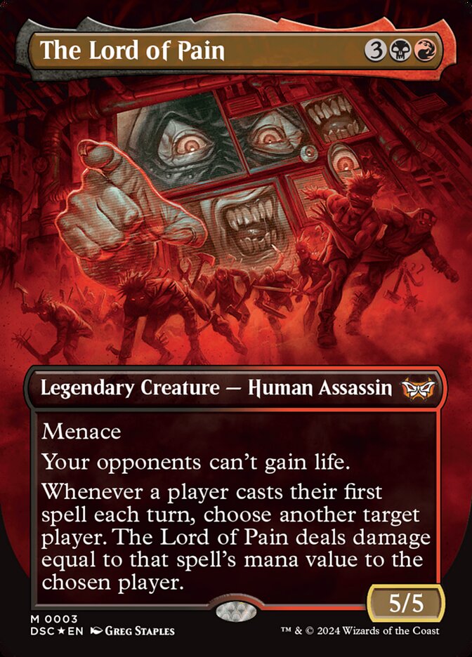 The Lord of Pain (Commander: Duskmourn: House of Horror)  - undefined